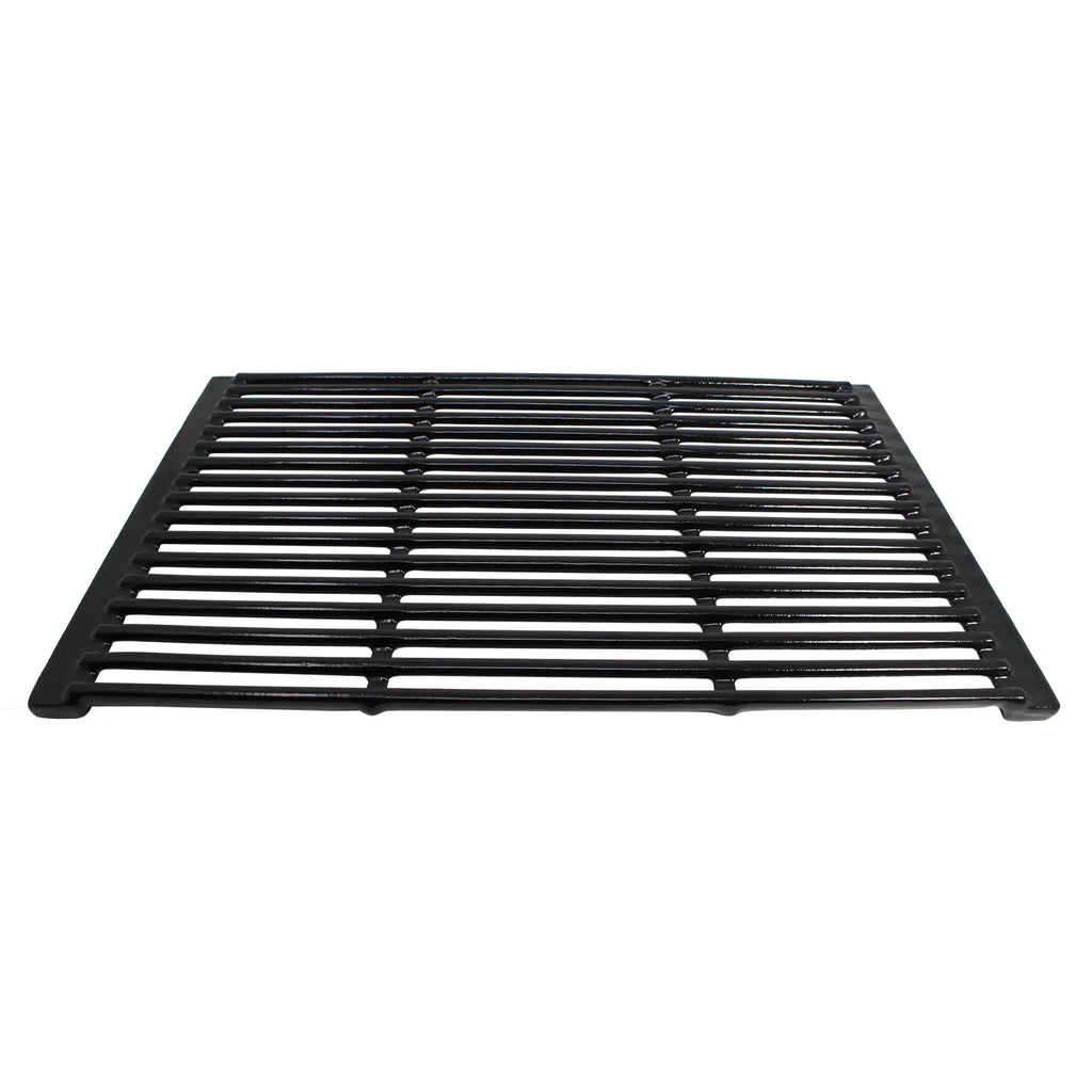 2 BBQ Grill Cooking Grates & 3 Heat Shield PLatitudee Tent Replacement Parts for Charmglow 810-6320-V - Compatible Barbeque Porcelain Enameled Cast Iron Grid 19" & Flame Tamer, Flavorizer Bar