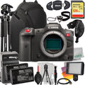 Ultimaxx Advanced Canon R5 C Mirrorless Cinema Camera Bundle - Includes: 128GB Extreme Memory Card, 2x Replacement Batteries, 160 LED Video Light & Much More (25pc Bundle)