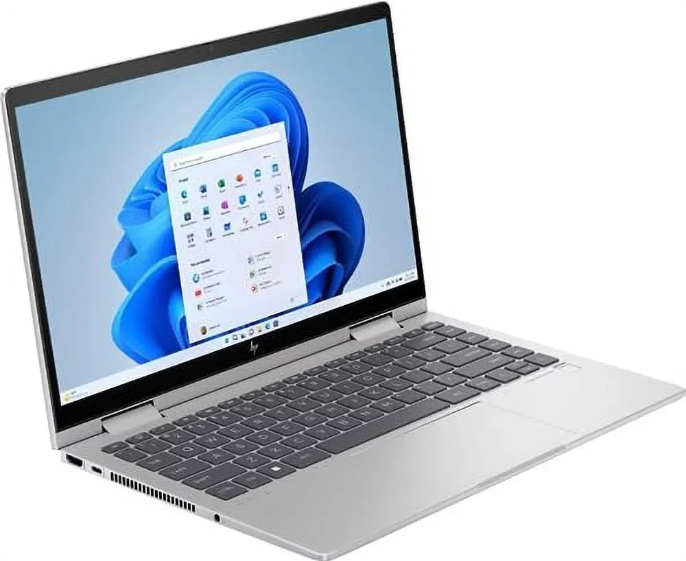 HP 2023 Envy X360 14” FHD IPS 2-in-1 Touchdisplay Laptop 10-Core 13th Intel i7-1355U Iris Xe Graphics 16GB DDR4 1TB NVMe SSD WiFi 6E USB-C w/DP HDMI2.1 Backlit KB Fingerprint Windows 10 Pro w/RE USB