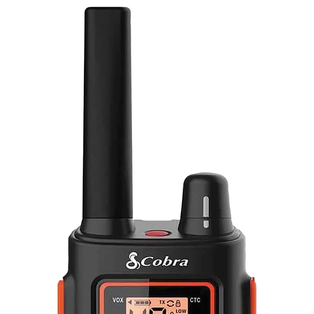 Cobra RX380 Walkie Talkies for Adults - Rechargeable, 40 Preset Channels, Long Range 32-Mile Two-Way Radio Set (2-Pack)