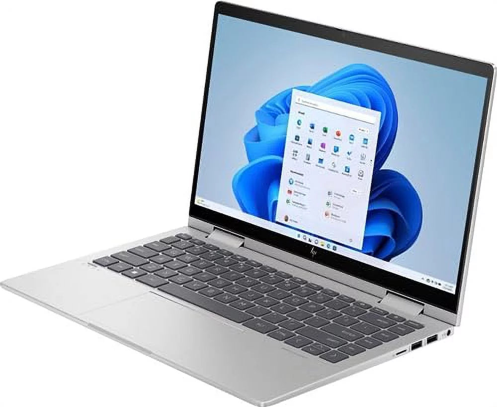 HP 2023 Envy X360 14” FHD IPS 2-in-1 Touchdisplay Laptop 10-Core 13th Intel i7-1355U Iris Xe Graphics 16GB DDR4 1TB NVMe SSD WiFi 6E USB-C w/DP HDMI2.1 Backlit KB Fingerprint Windows 10 Pro w/RE USB