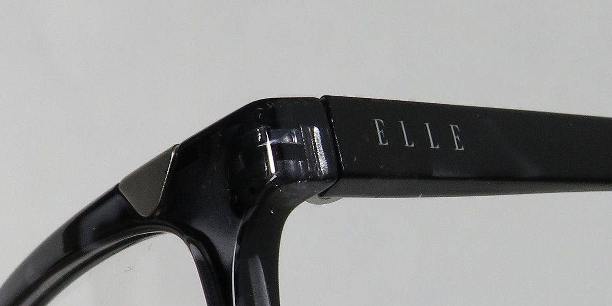 NEW ELLE 13425 WOMENS/LADIES CAT EYE FULL-RIM GRAY AFFORDABLE DESIGNER CAT EYE CASUAL BUDGET FRAME DEMO LENSES 53-15-140 EYEGLASSES/SPECTACLES