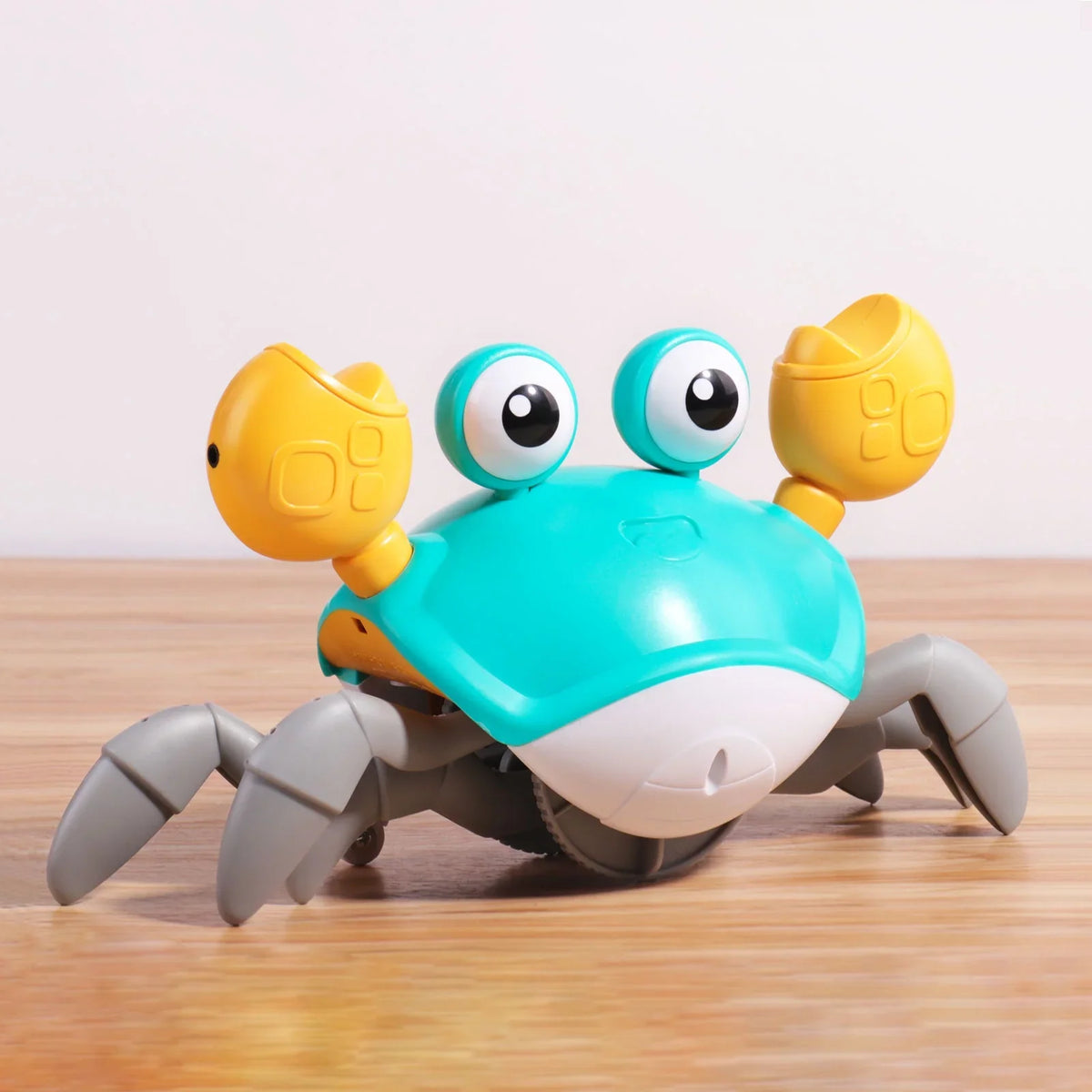 Caelan Baby Toys Infant Crawling Crab: Tummy Time Colorful Toy Gifts For Kids And Toddlers For Learning Crawl, Walking & Music Development Interactive Birthday Gift