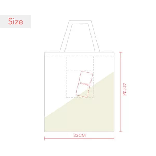 Colour Decoration Flower s Chrysanthemum Expression Sack Canvas Tote Shoulder Bag