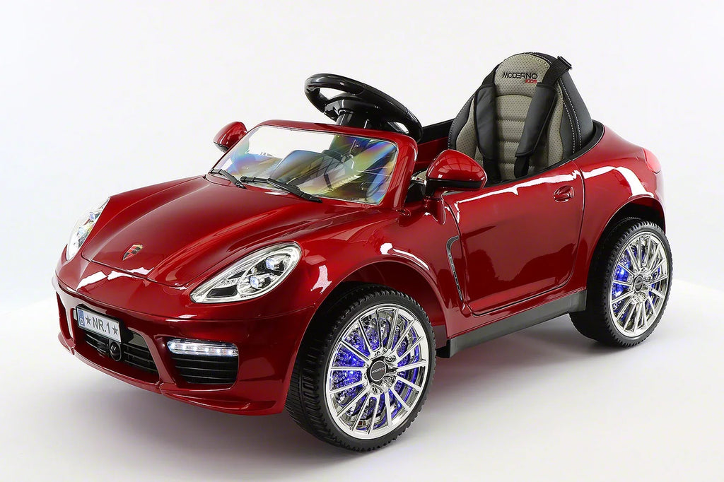 Kiddie Roadster 12V Kids Electric Ride-On Car with R/C Parental Remote | Cherry Red
