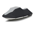 SUPER HEAVY-DUTY TOP OF THE LINE JETSKI Cover Compatible for Yamaha VX110 2005-2008 Jet Ski PWC Cover Black/Grey