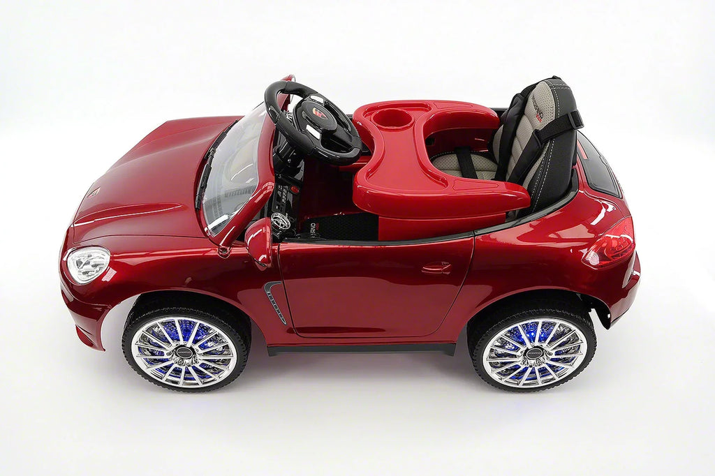 Kiddie Roadster 12V Kids Electric Ride-On Car with R/C Parental Remote | Cherry Red